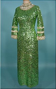 VINTAGE 1960s LA REGALE HONG KONG HAND MADE HEAVILY BEADED & SPARKLI –  Vintage Clothing & Fashions