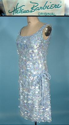 Incredible Early 2000s John Anthony Couture Blue Silk Jersey Dress w S –  Shrimpton Couture